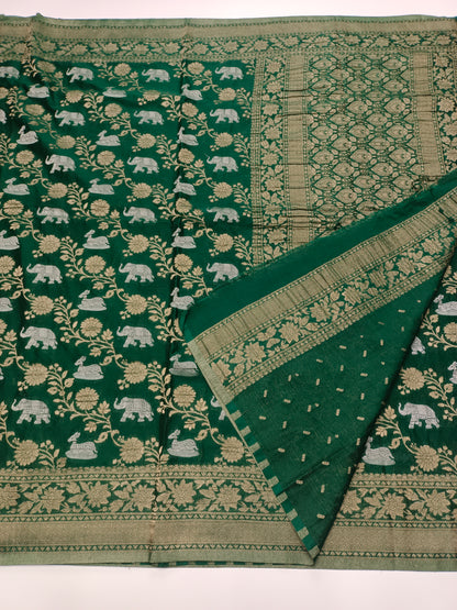 FANCY CRUSH CHIFFON SAREE