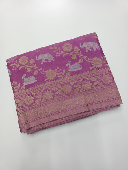 FANCY CRUSH CHIFFON SAREE