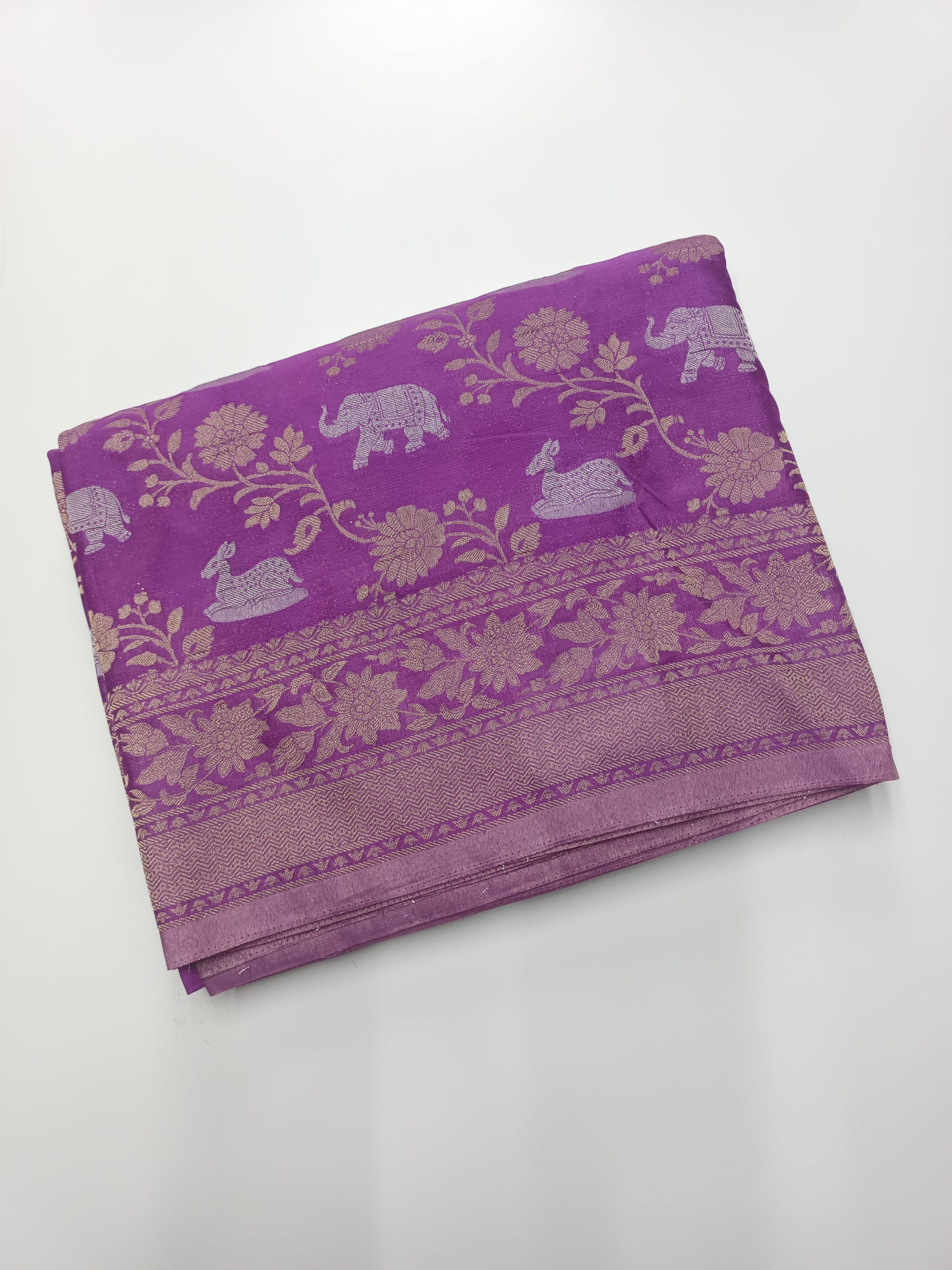 FANCY CRUSH CHIFFON SAREE