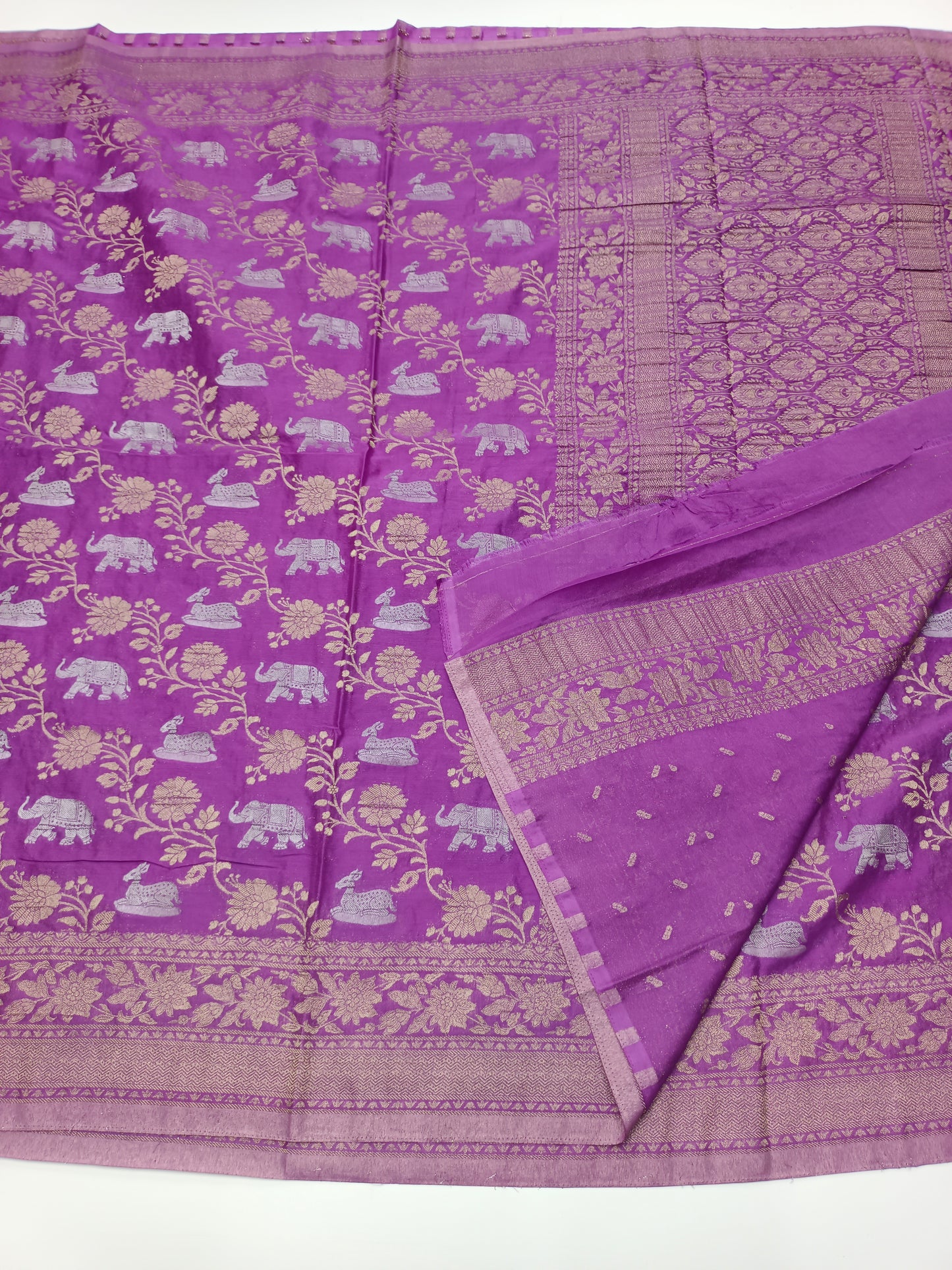 FANCY CRUSH CHIFFON SAREE