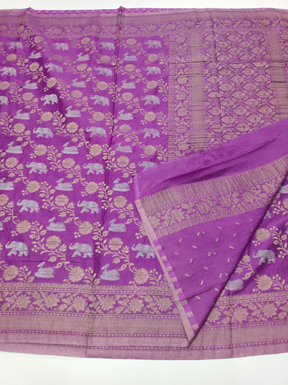 FANCY CRUSH CHIFFON SAREE