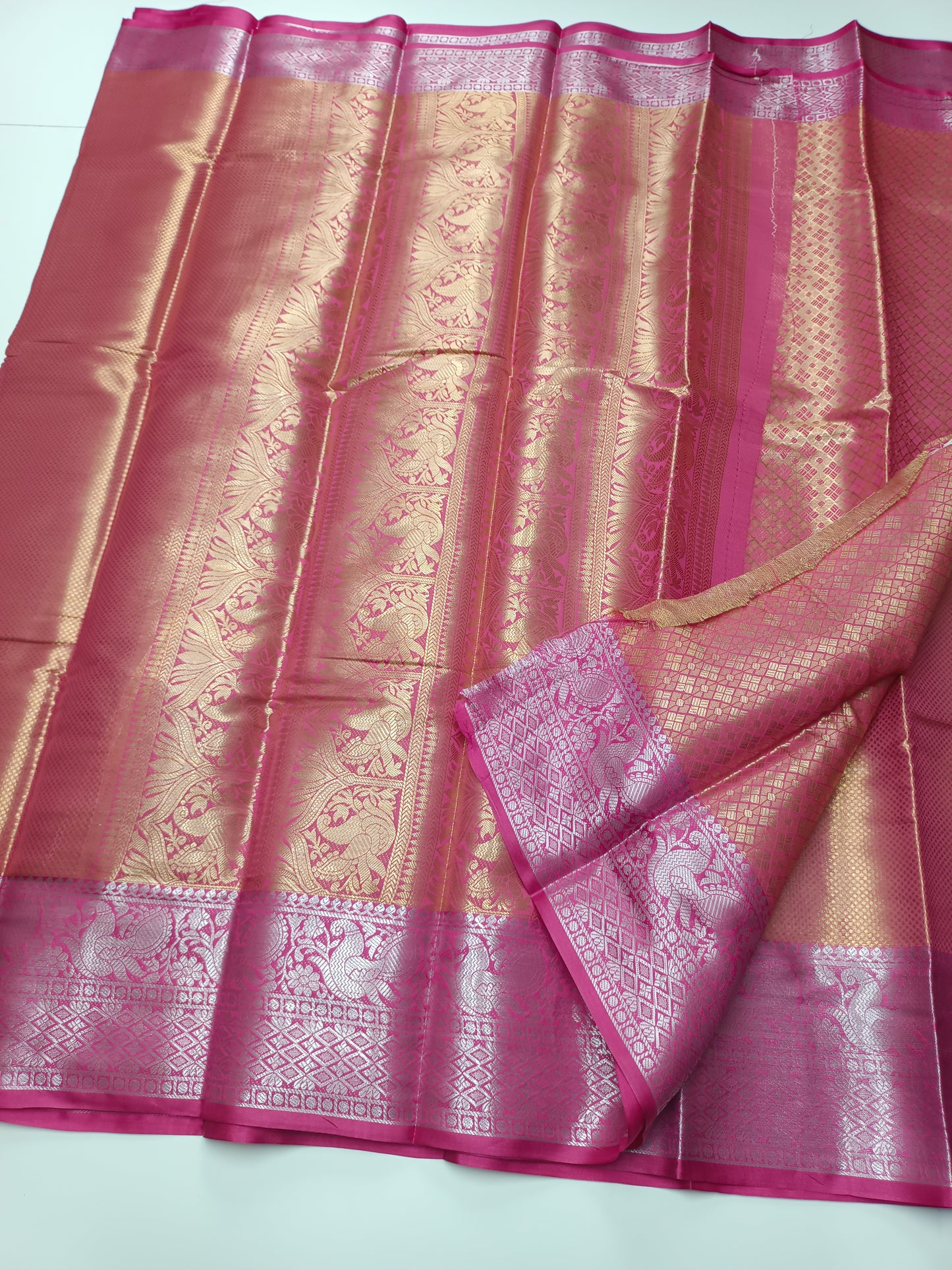 FANCY BROCADE SILK SAREE