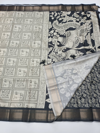 FANCY SOFT TUSSER SILK SAREE