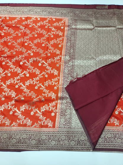 SOFT BANARASI SILK SAREE