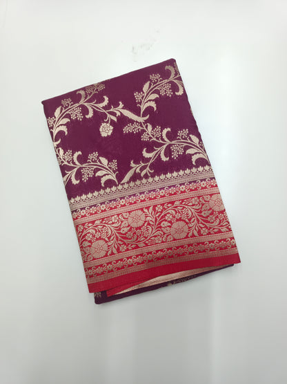 SOFT BANARASI SILK SAREE
