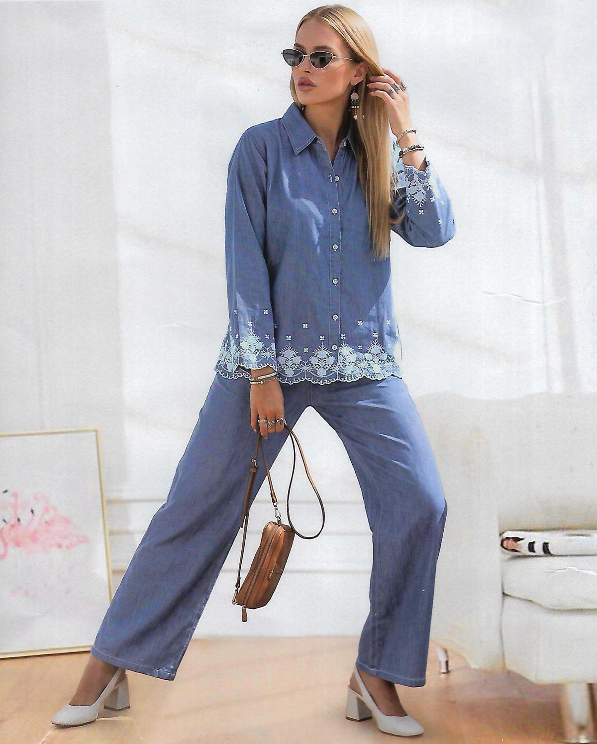 PREMIUM DENIM CO-ORD SET