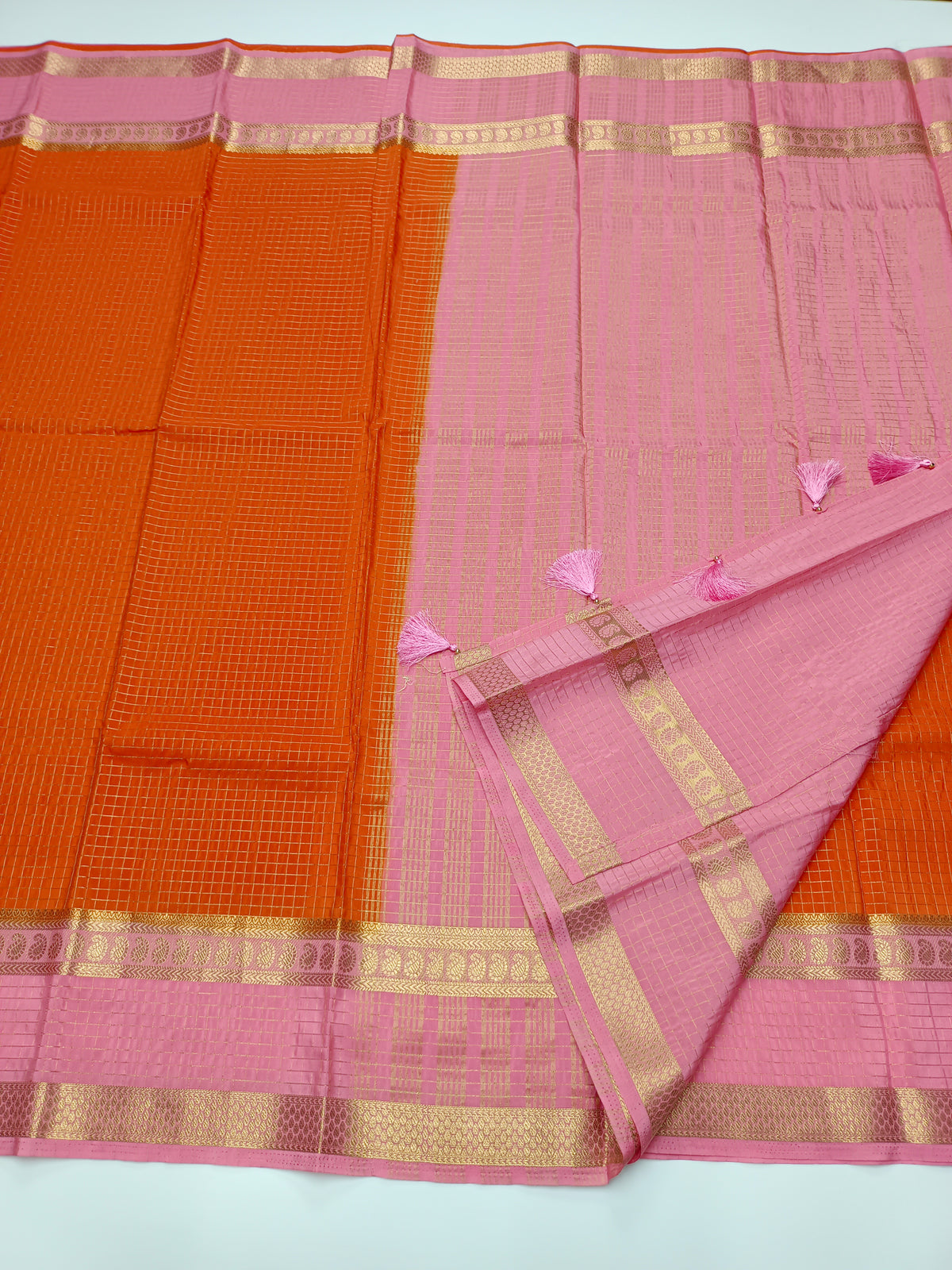 SEMI CREPE SILK SAREE