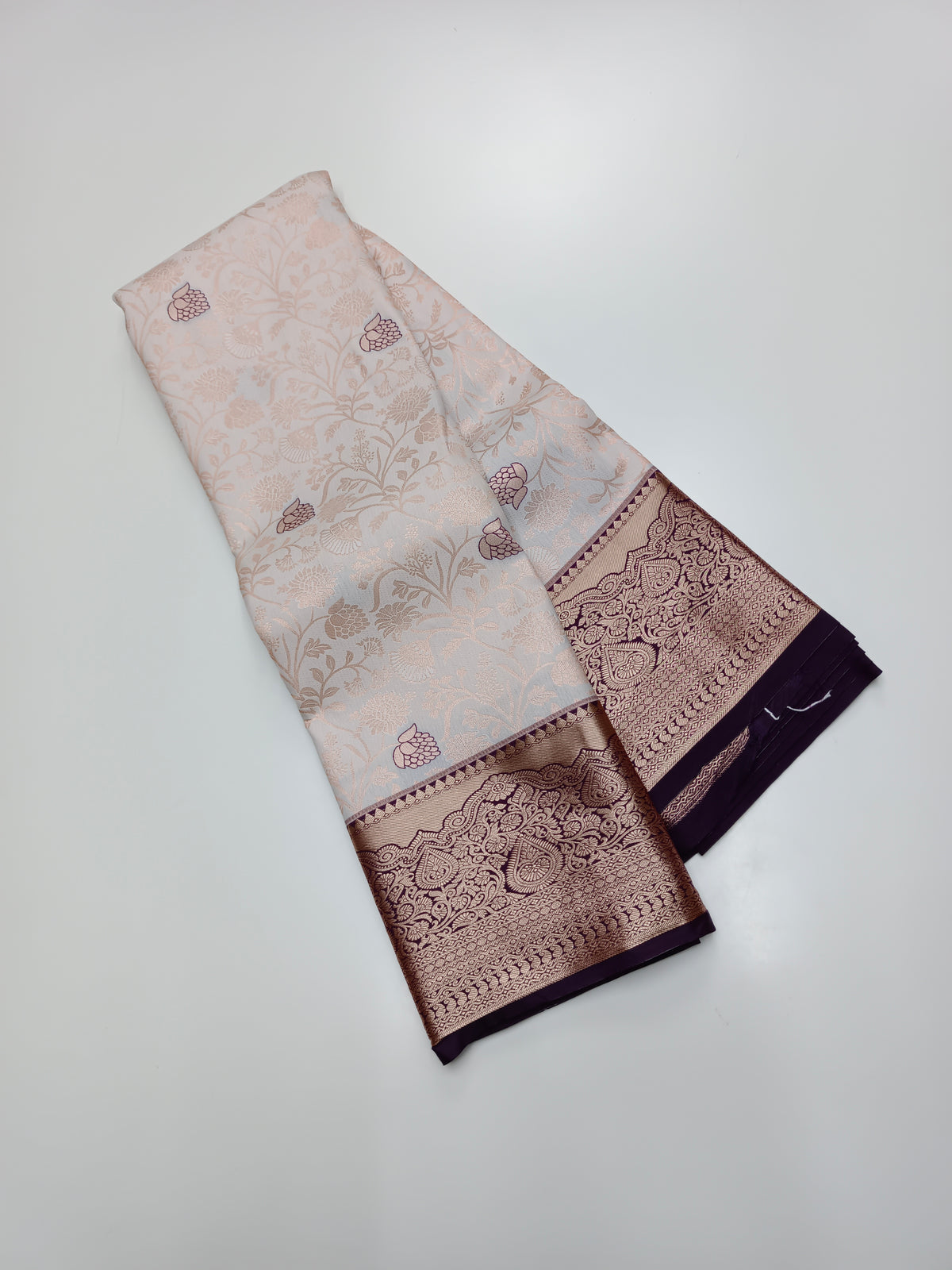 KANCHIPURAM SEMI SILK SAREE