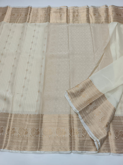 SEMI CREPE SILK SAREE