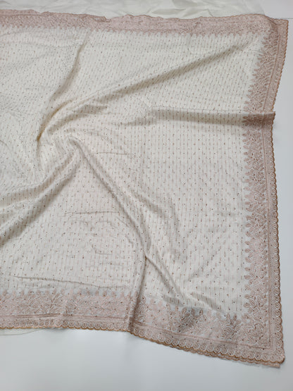 FANCY WORK SAREE