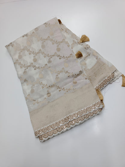 FANCY ART WORK SAREE