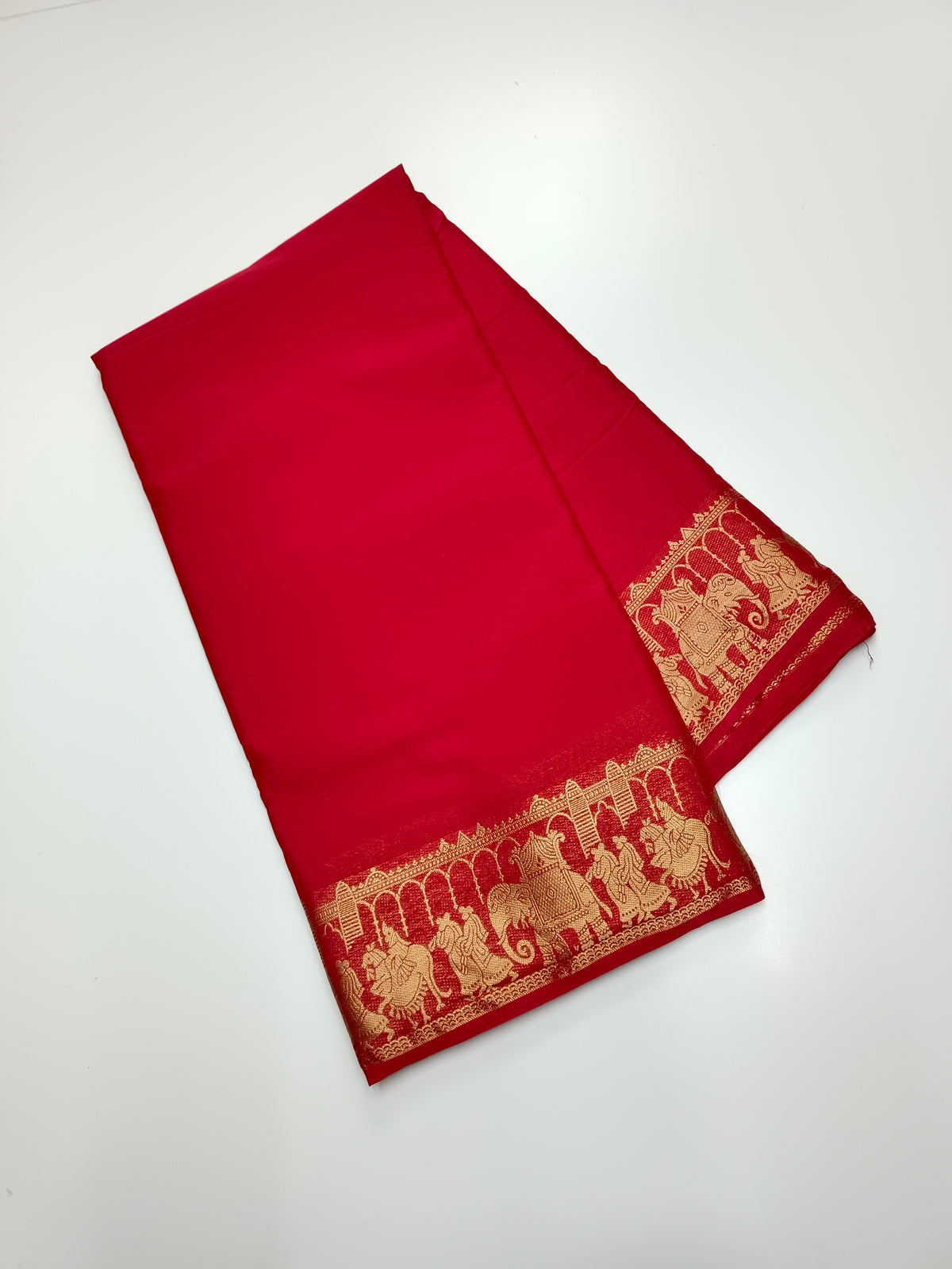 SEMI CREPE SILK SAREE