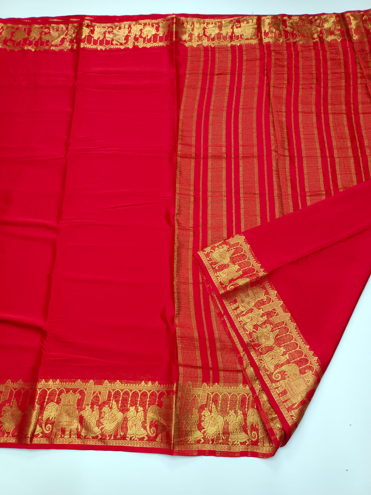 SEMI CREPE SILK SAREE