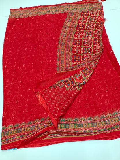 FANCY SYNTHETIC SAREE