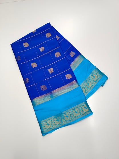 SEMI CREPE SILK SAREE