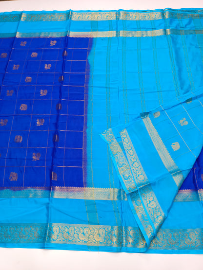 SEMI CREPE SILK SAREE