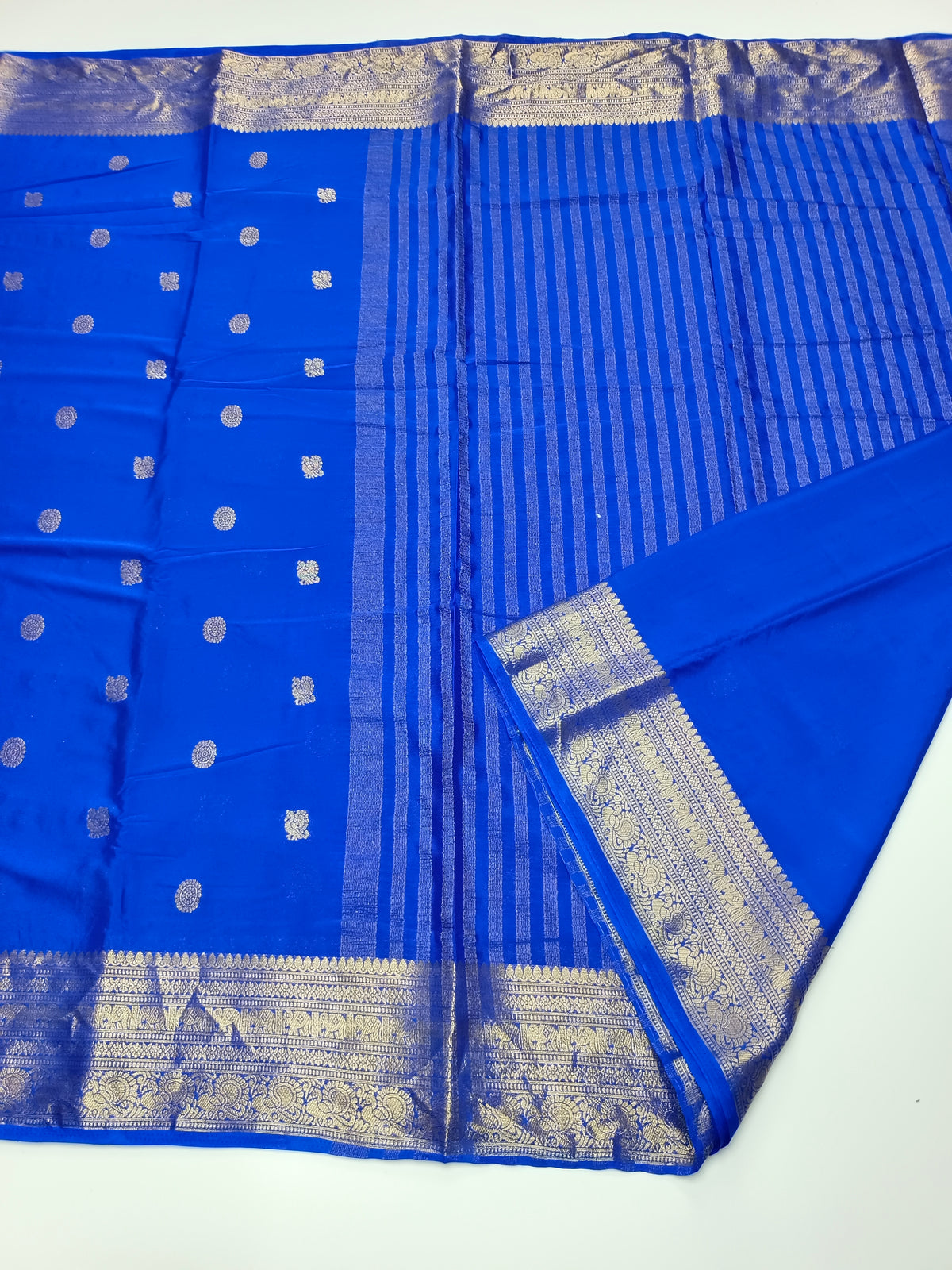 SEMI CREPE SILK SAREE