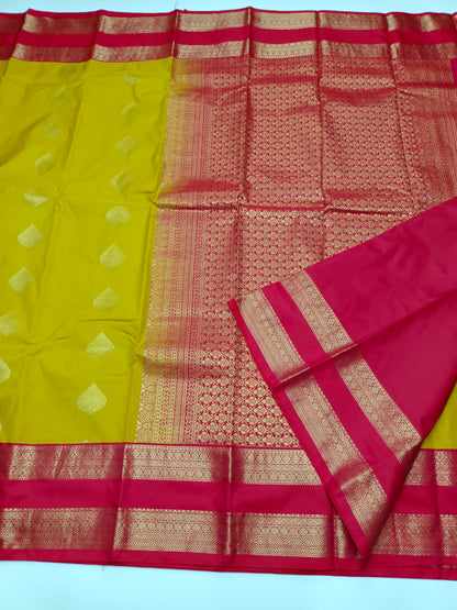 KANCHIPURAM SEMI SILK SAREE