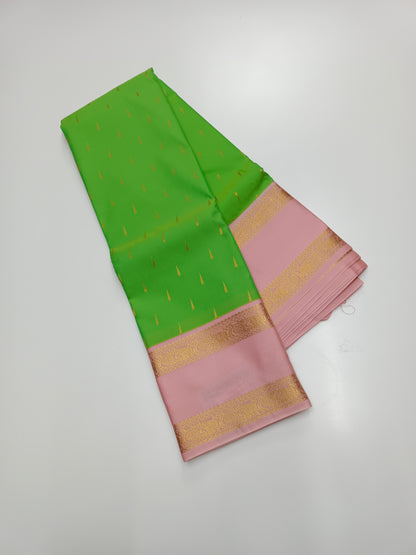 KANCHIPURAM SEMI SILK SAREE