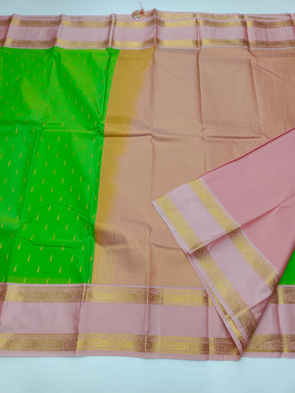 KANCHIPURAM SEMI SILK SAREE