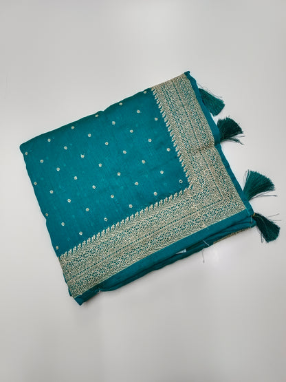 FANCY WORK SAREE