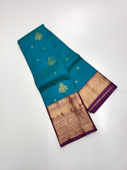 KANCHIPURAM SEMI SILK SAREE