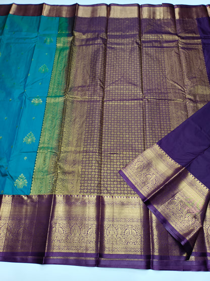 KANCHIPURAM SEMI SILK SAREE