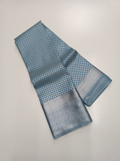 KANCHIPURAM SEMI SILK SAREE