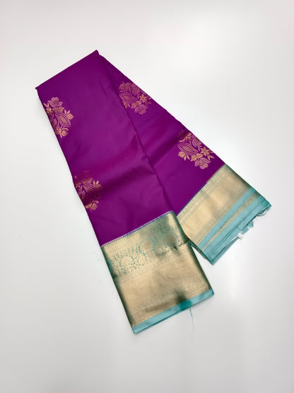 KANCHIPURAM SEMI SILK SAREE