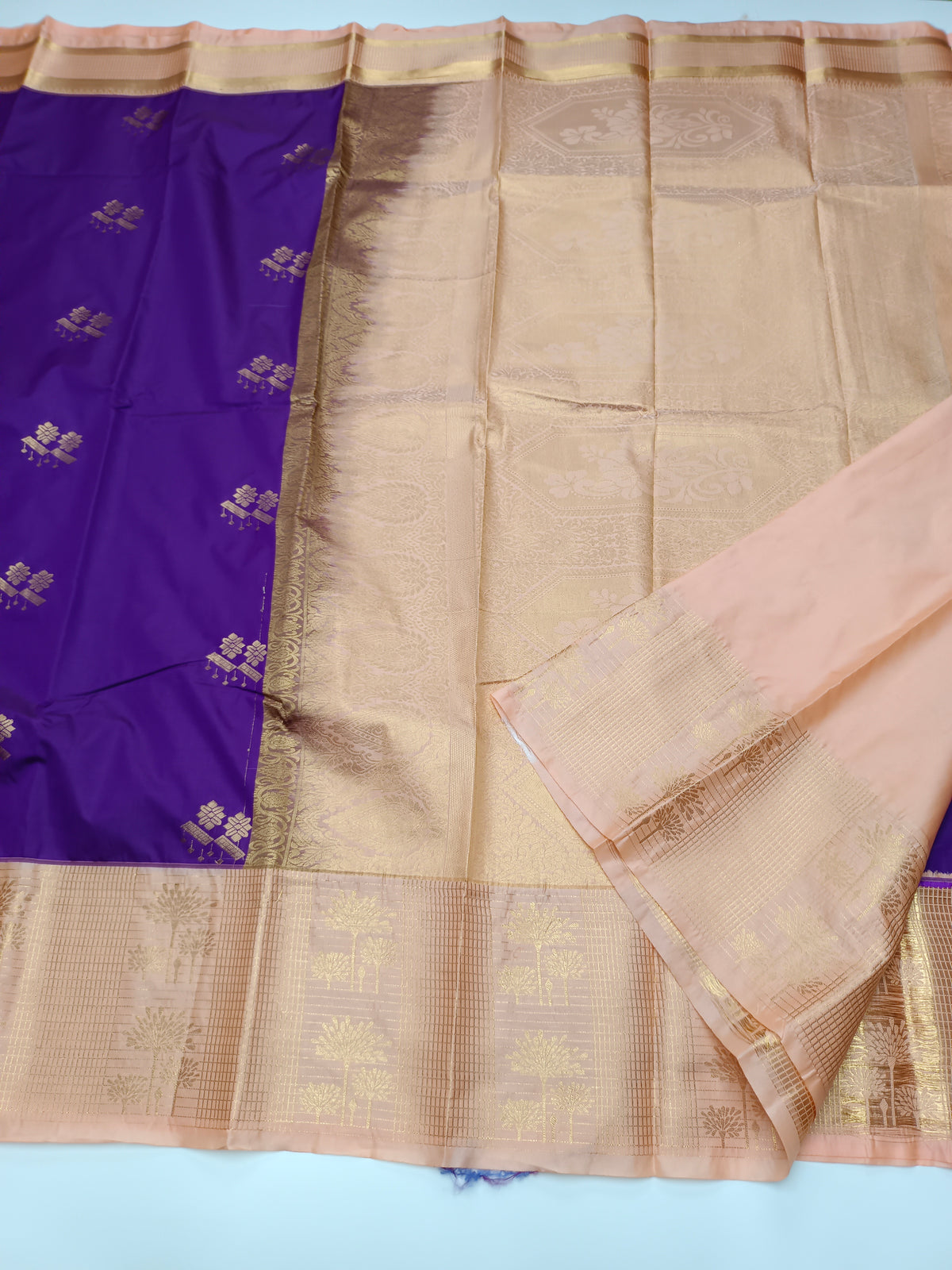 KANCHIPURAM SEMI SILK SAREE