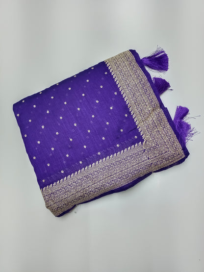 FANCY WORK SAREE