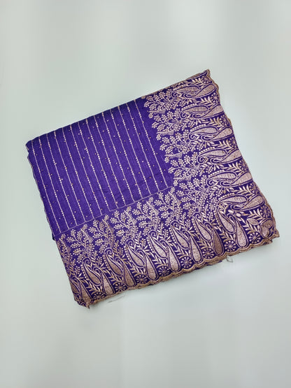 FANCY WORK SAREE