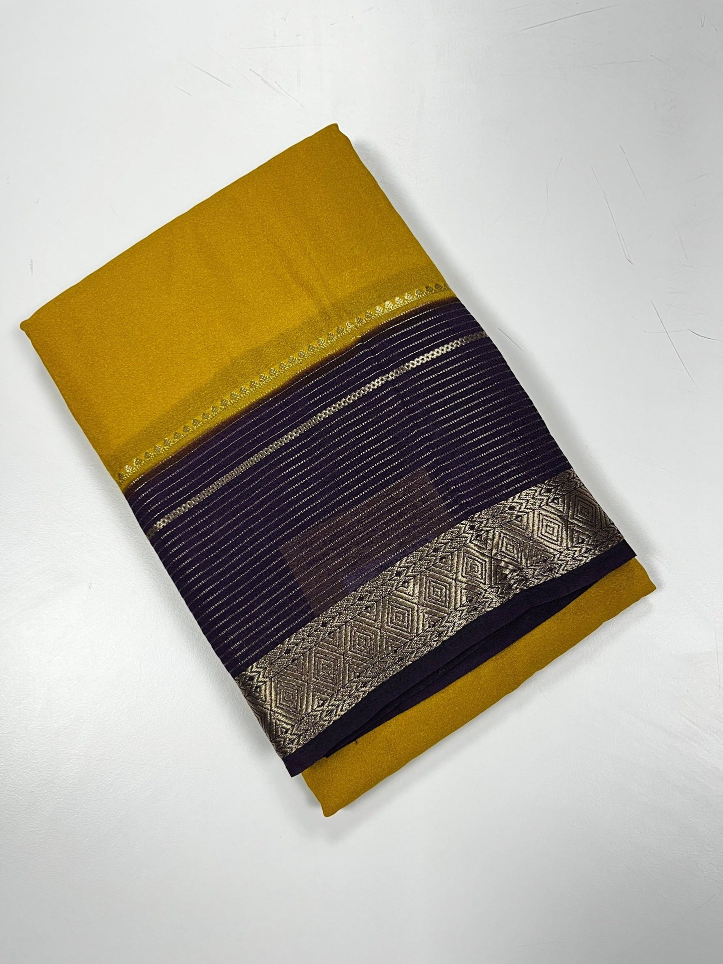 FANCY CREPE SAREE - B S CHANNABASAPPA & SONS