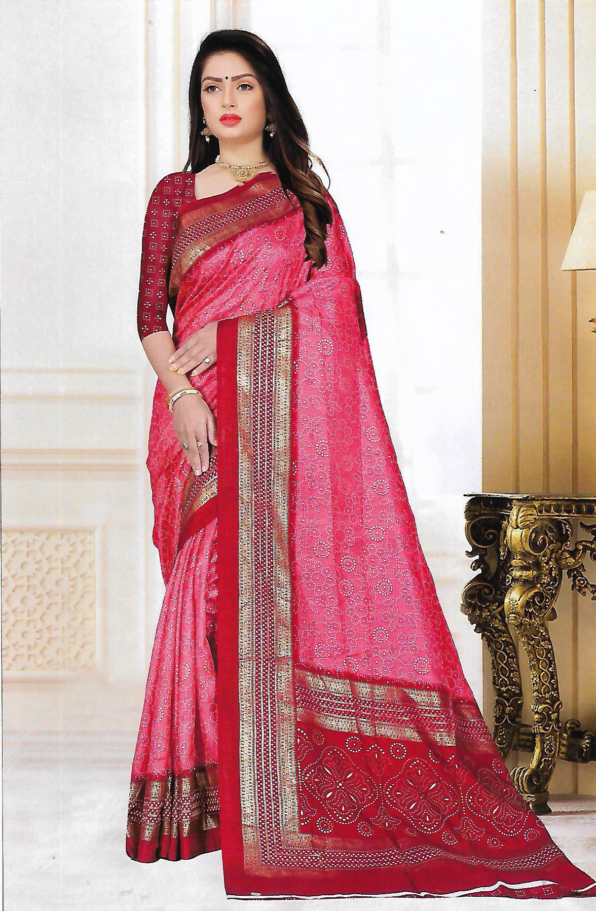 FANCY JUTE COTTON SAREE - B S CHANNABASAPPA & SONS