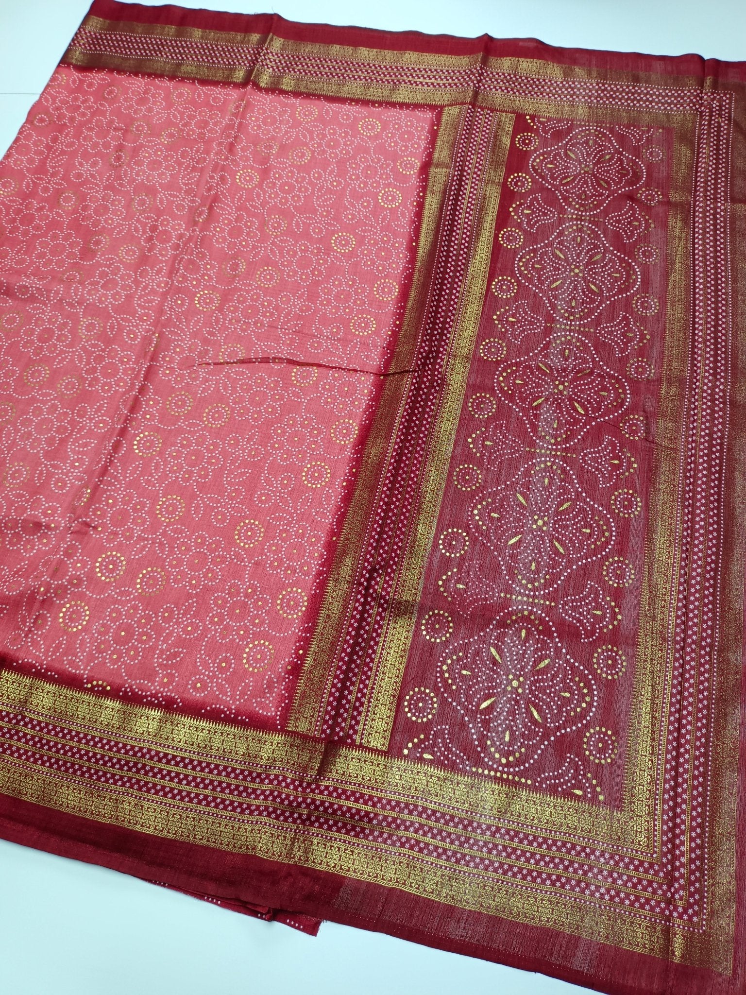 FANCY JUTE COTTON SAREE - B S CHANNABASAPPA & SONS