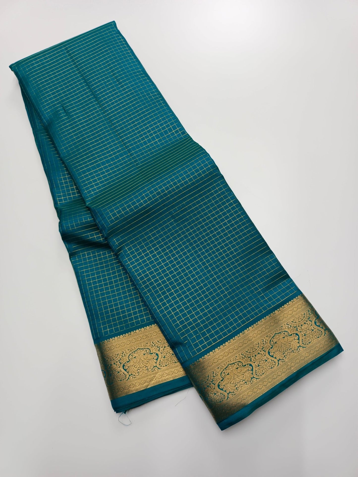 KANCHIPURAM PURE SILK SAREE - B S CHANNABASAPPA & SONS
