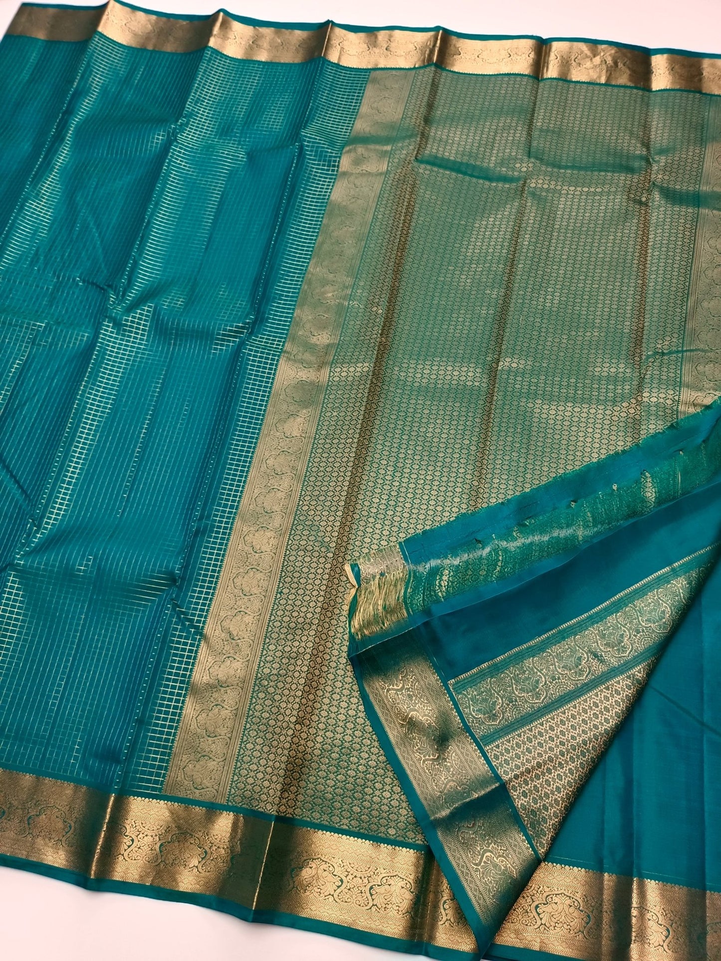 KANCHIPURAM PURE SILK SAREE - B S CHANNABASAPPA & SONS