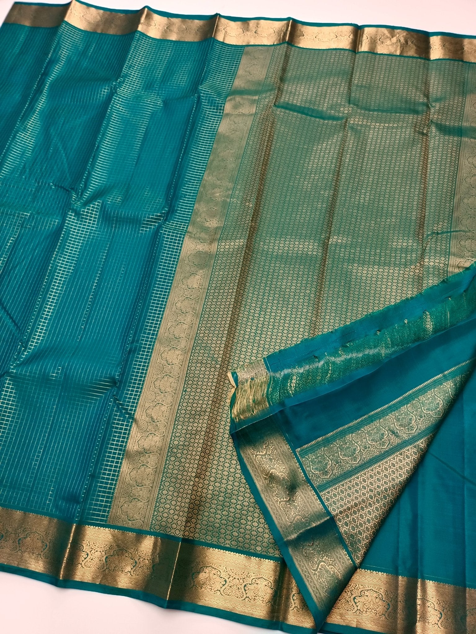 KANCHIPURAM PURE SILK SAREE - B S CHANNABASAPPA & SONS