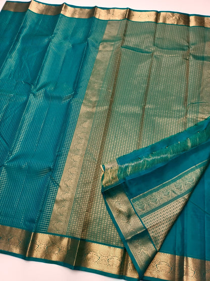 KANCHIPURAM PURE SILK SAREE - B S CHANNABASAPPA & SONS