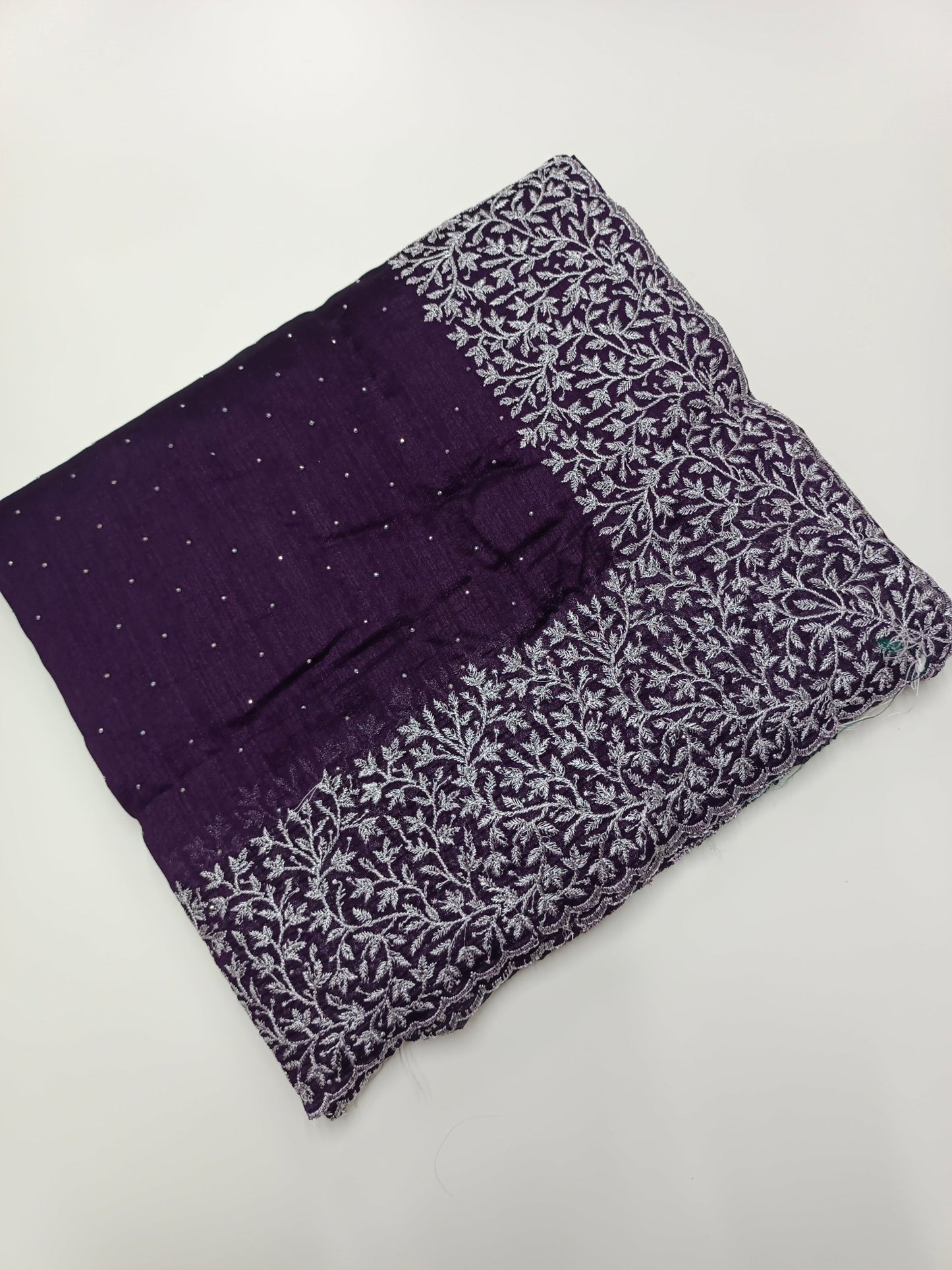 FANCY EMBROIDERY WORK SAREE - B S CHANNABASAPPA & SONS