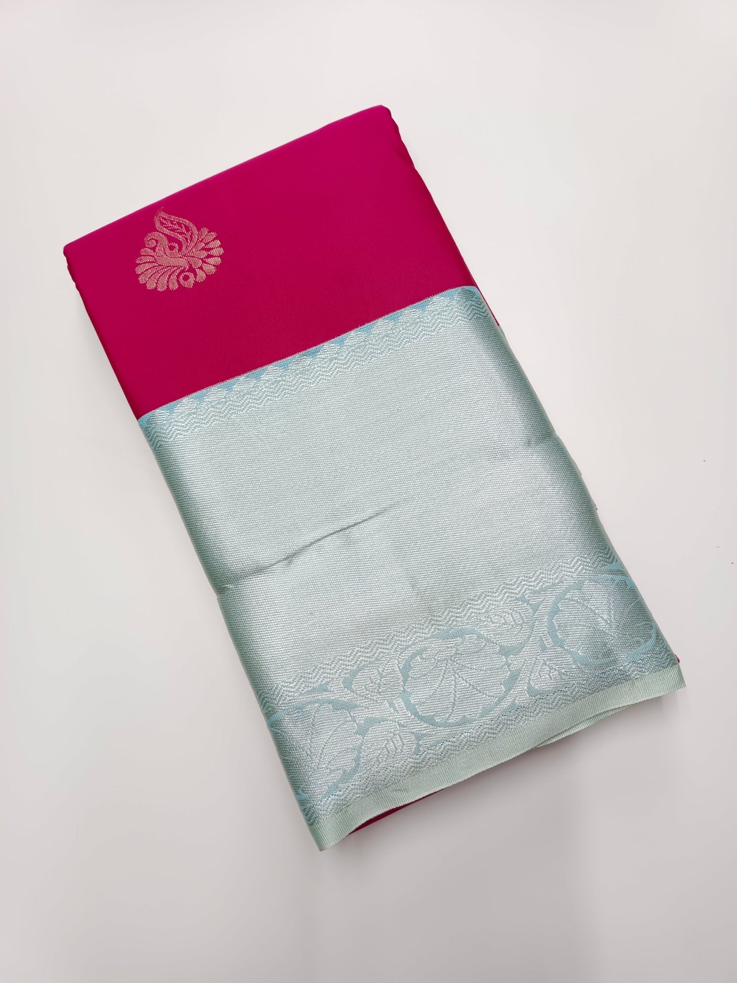 KANCHIPURAM SEMI SILK SAREE - B S CHANNABASAPPA & SONS