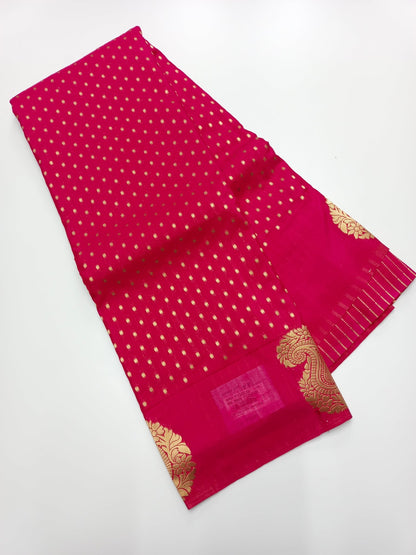 FANCY SOFT CHIFFON SAREE - B S CHANNABASAPPA & SONS
