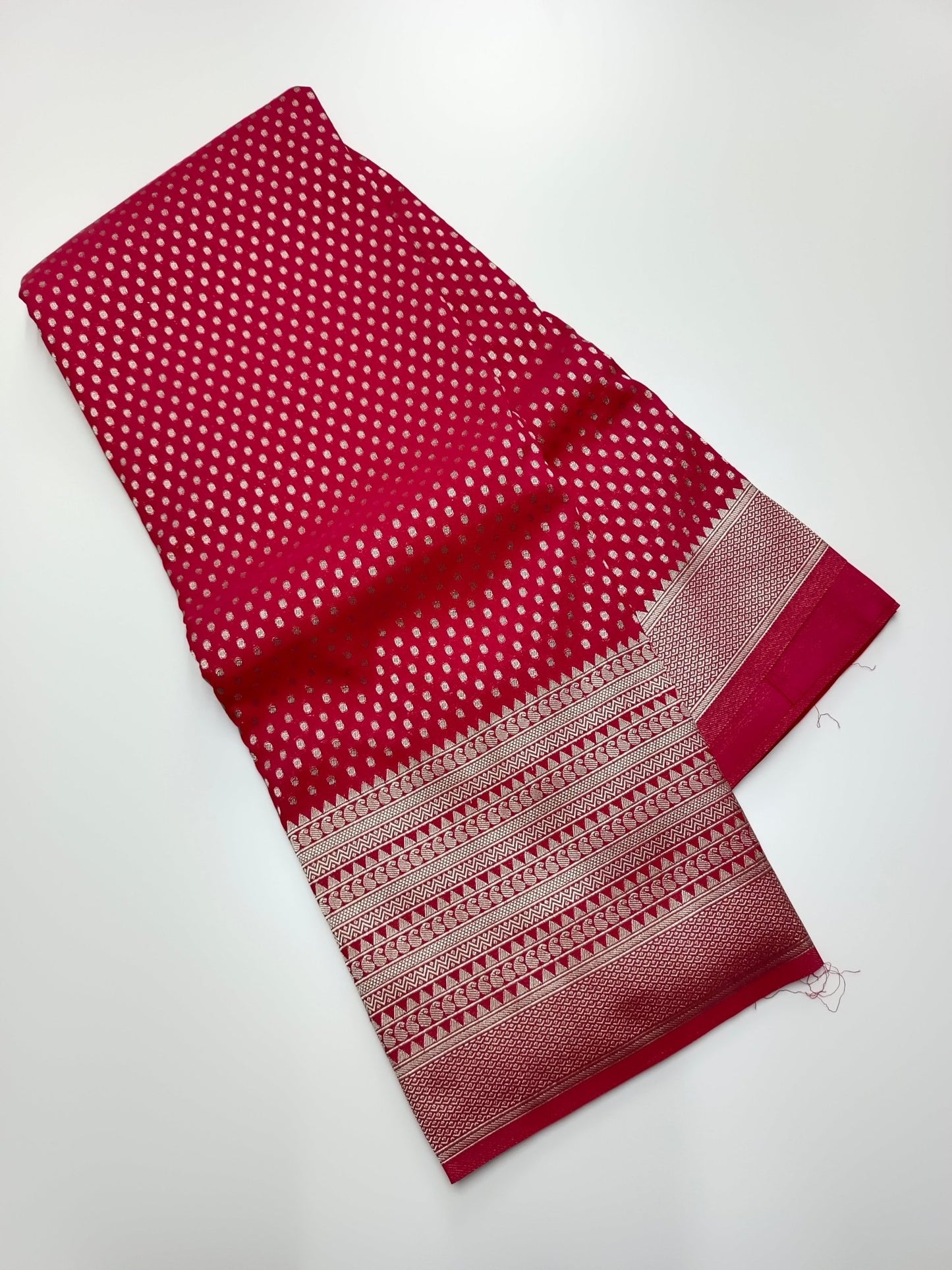 FANCY SOFT CHIFFON SAREE - B S CHANNABASAPPA & SONS