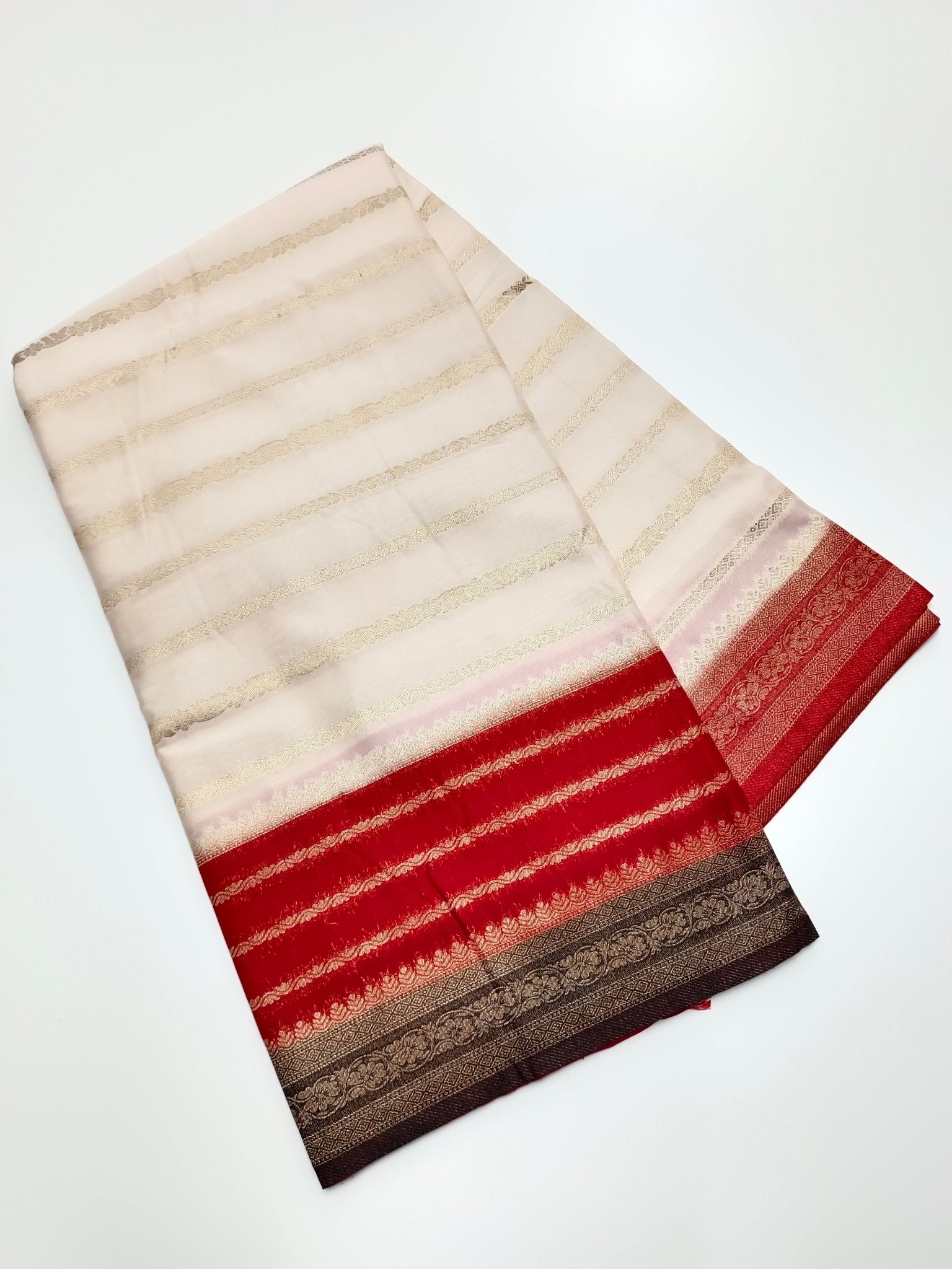 FANCY CREPE SILK SAREE - B S CHANNABASAPPA & SONS