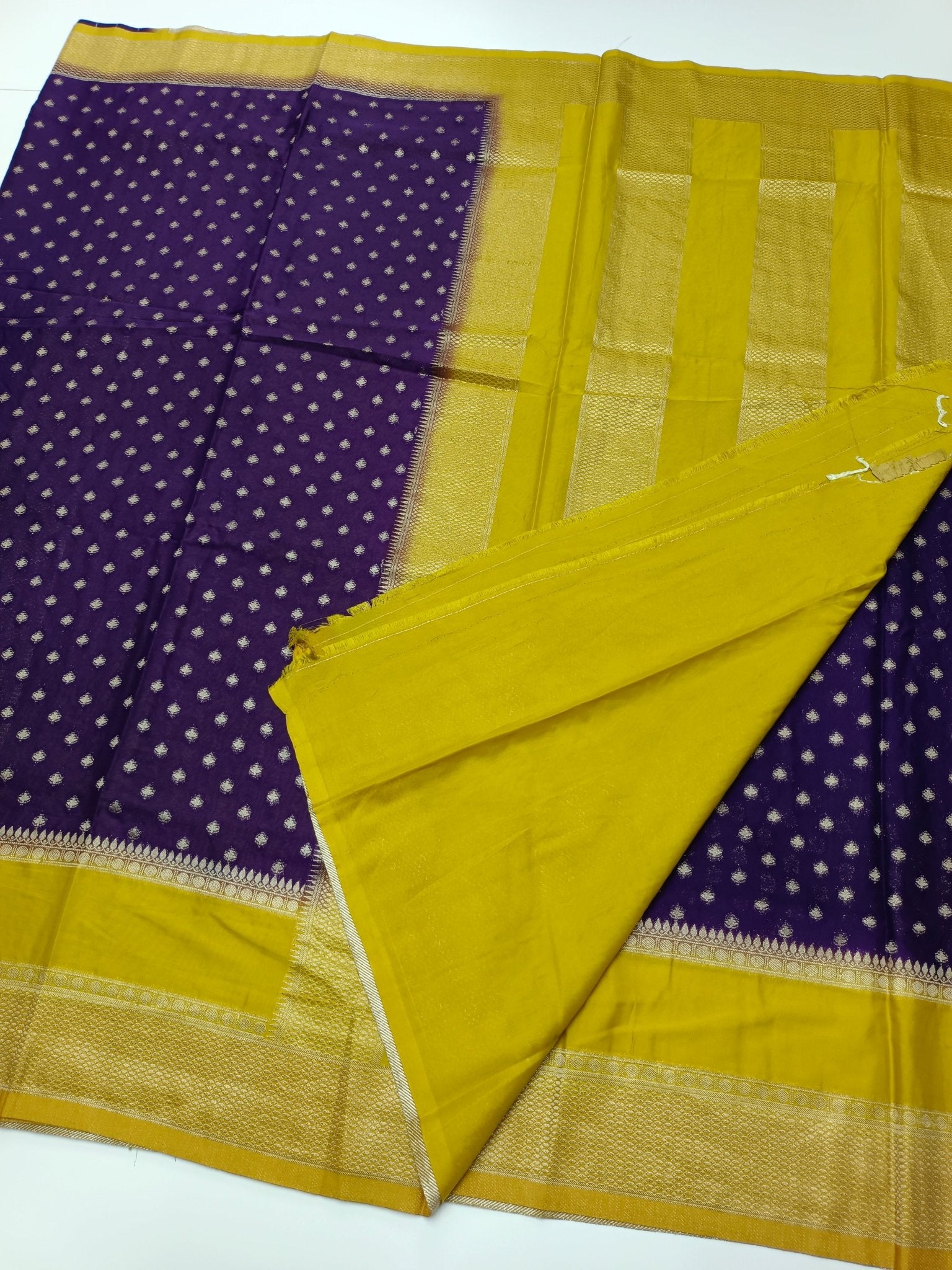FANCY CREPE SILK SAREE - B S CHANNABASAPPA & SONS