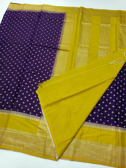 FANCY CREPE SILK SAREE - B S CHANNABASAPPA & SONS