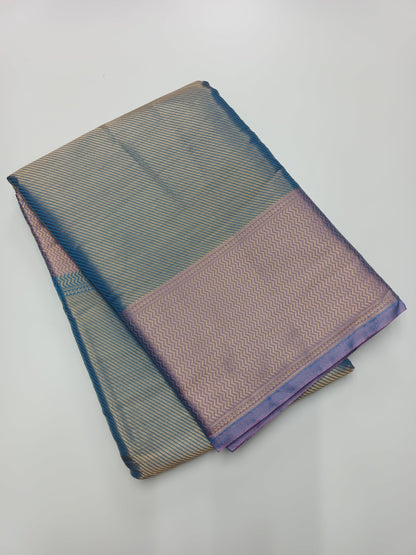 FANCY SOFT BROCADE SAREE - B S CHANNABASAPPA & SONS