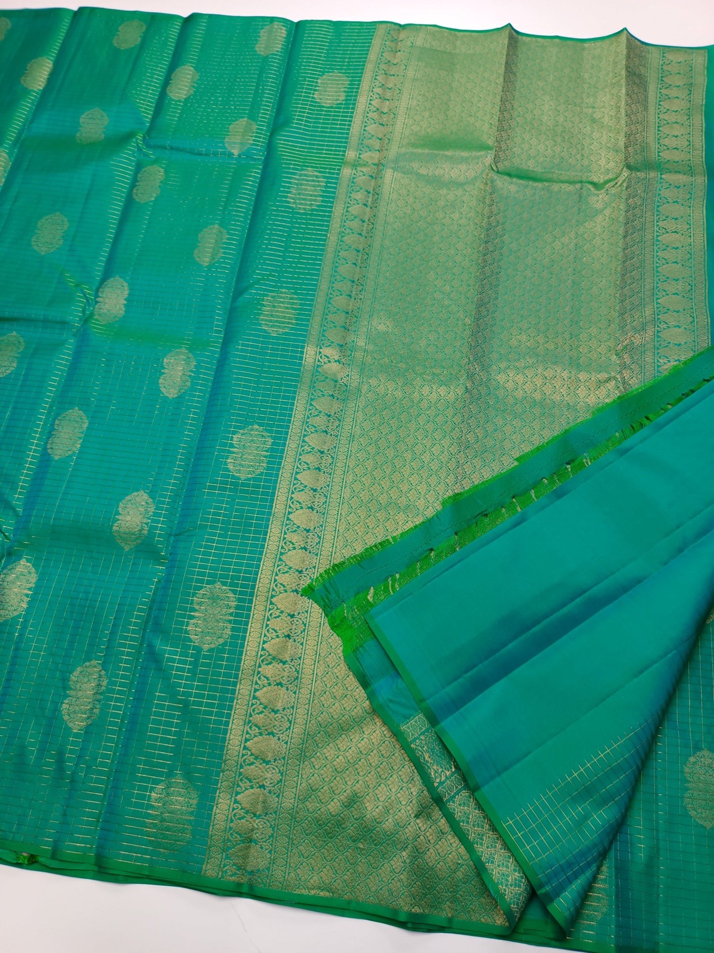 KANCHIPURAM PURE SILK SAREE - B S CHANNABASAPPA & SONS
