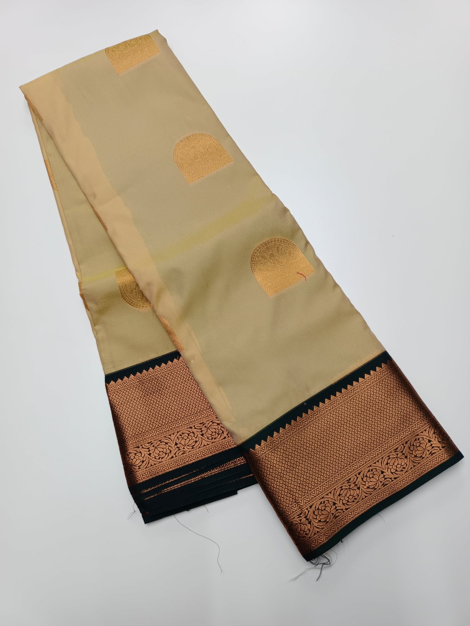 KANCHIPURAM ART SILK SAREE - B S CHANNABASAPPA & SONS