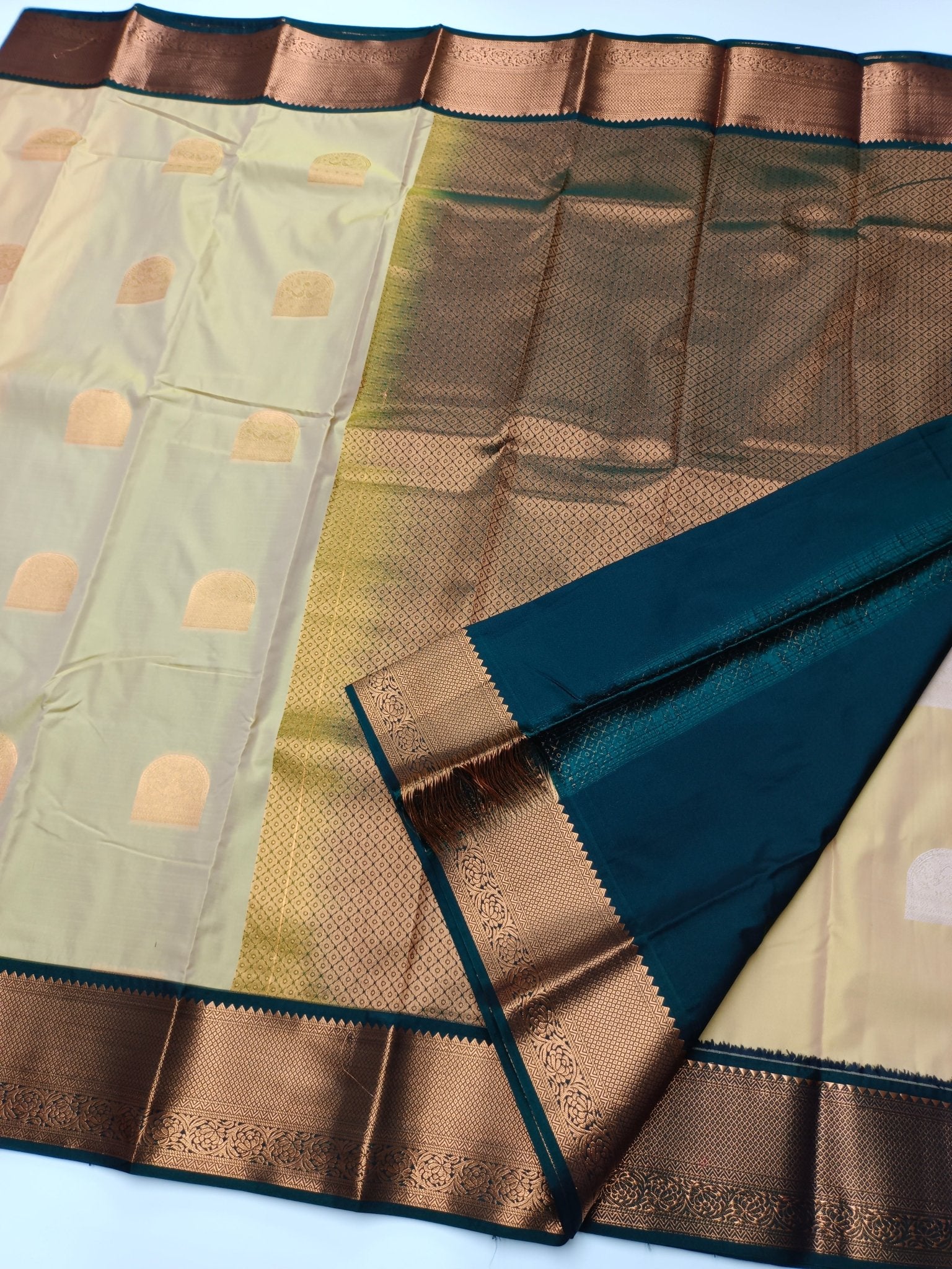 KANCHIPURAM ART SILK SAREE - B S CHANNABASAPPA & SONS